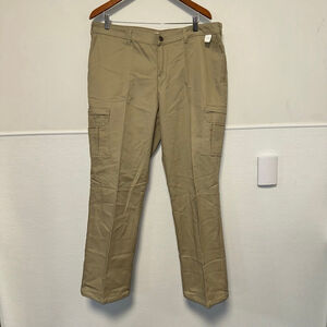 New NWT Women's Dickies Khaki Cargo Pants Size 16 Plus Size